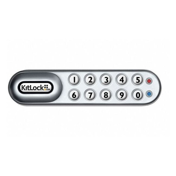 Codelocks Elect Keyless Lock,Keypad,1 5/16 in H KL1006KIT-SG-RH