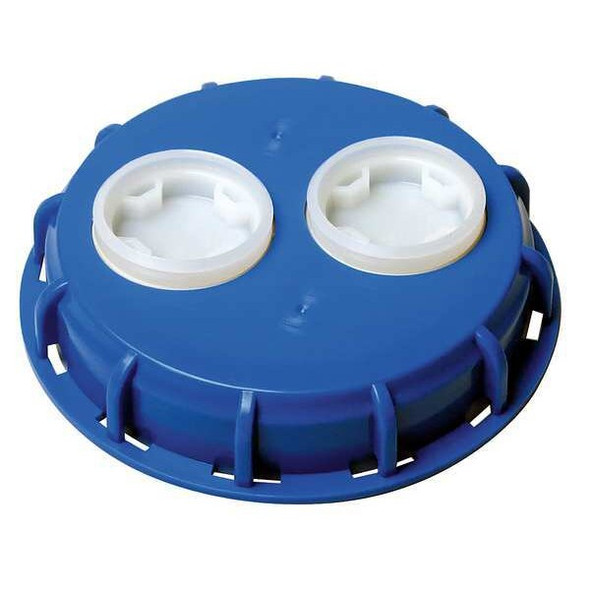 Manufacturer Varies Cap,Polypropylene,Blue,6 In. W 78D