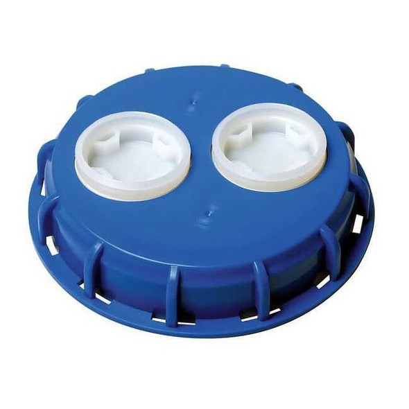 Manufacturer Varies Cap,Polypropylene,Blue,6 In. W 78D