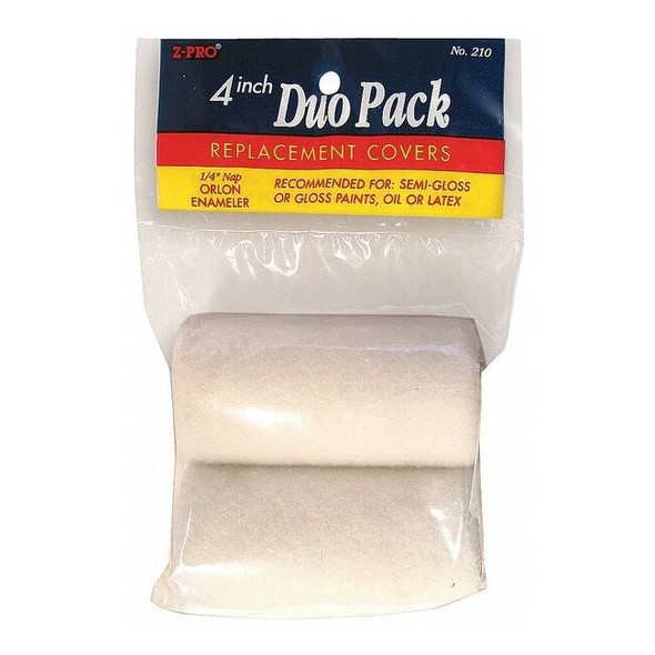 Premier 4" Paint Roller Cover, 1/4" Nap, Dripless 210