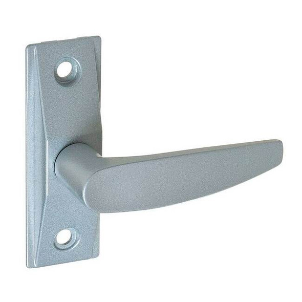 Kaba Ilco Deadlatch Lever Handle,Aluminum 456-S-RH-01-AL