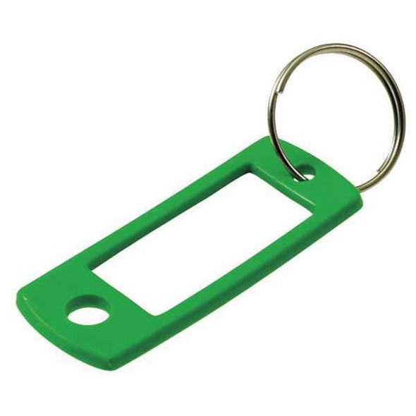 Lucky Line Key Tag,Rectangle,Multi-Color,PK50 16950