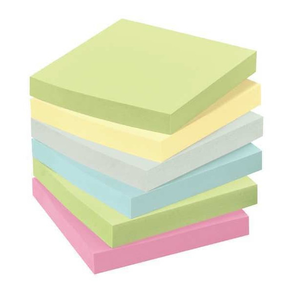 Post-It Sticky Notes,3" x 3",PK12 654-RP-A