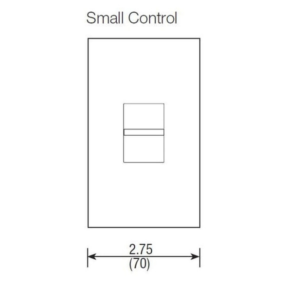 Lutron Lighting Dimmer,Slide,1-Pole,White NTSTV-DV-WH