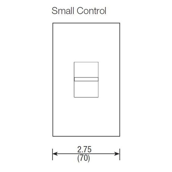Lutron Lighting Dimmer, Slide, 1-Pole, White NTSTV-DV-WH