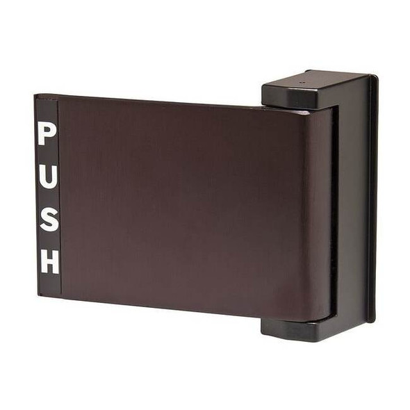 Kaba Ilco Deadlatch Push/Pull Paddle, Bronze 459-02-00-313