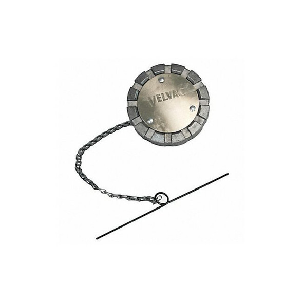 Velvac Fuel Cap,Vented,Nonlock,5.5 per In Thrd 600186