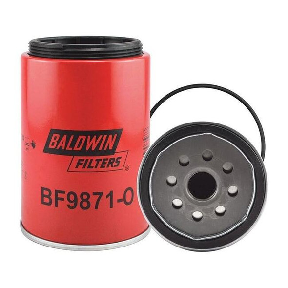Baldwin Filters Fuel/Water Separator,6-5/16 x 4-5/16 In BF9871-O