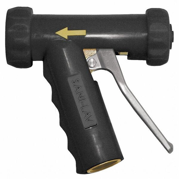 Sani-Lav Water Nozzle,Pstl Grp,Blck,6-11/50 In L N8B