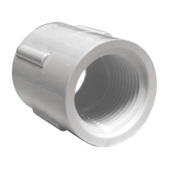 Manufacturer Varies PVC Coupling, FNPT x FNPT, 3/4 in Pipe Size 430007