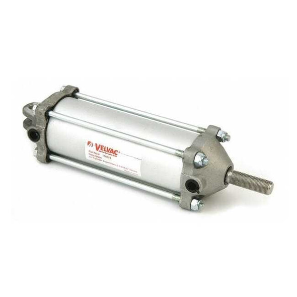 Air Cylinder, 2 1/2 in Bore, 6 in Stroke, Double Acting, Aluminum .