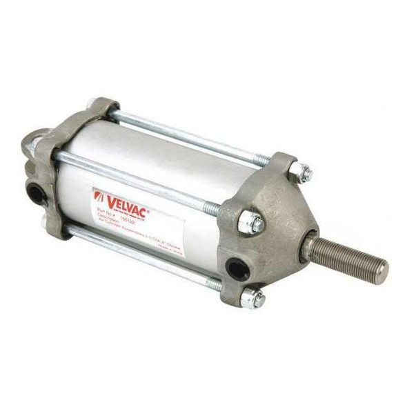 Air Cylinder, 2 1/2 in Bore, 4 in Stroke, Double Acting, Aluminum .