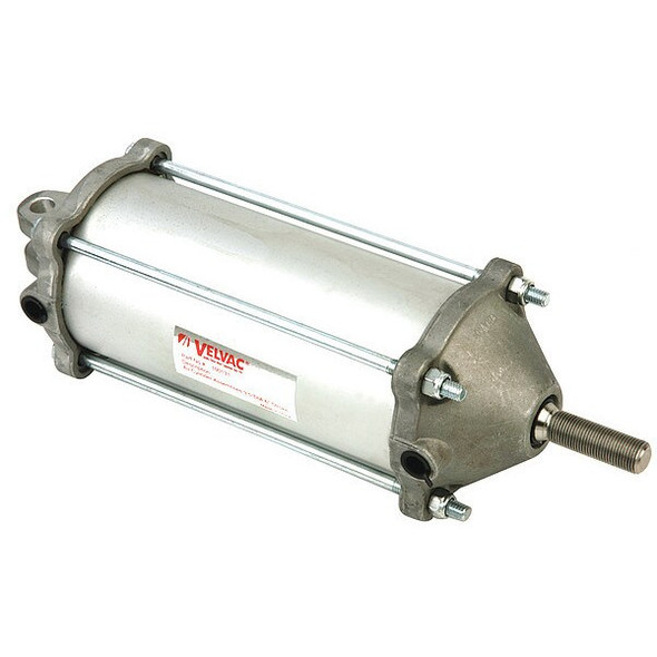 Air Cylinder, 3 1/2 in Bore, 6 17/25 in Stroke, Double Acting, Aluminum .