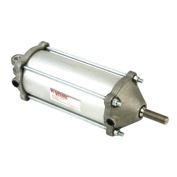 Air Cylinder, 3 1/2 in Bore, 6 17/25 in Stroke, Double Acting, Aluminum .