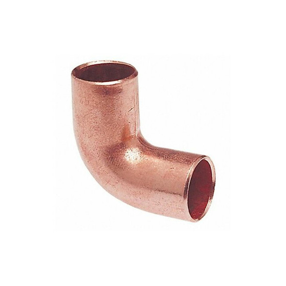 Nibco Close Rough Elbow,90 Deg,Wrot Copper,2" 60722 2