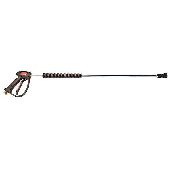 43-3/4 in L Spray Gun, 4,500 psi Max Pressure, 8 gpm Max Flow, 3/8 in FNPT