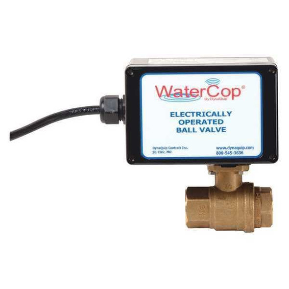Watercop 1/2" FNPT Brass Electronic Ball Valve 2-Way EHW23AJP01