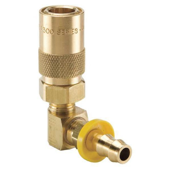 Hydraulic Quick Connect Hose Coupling, Brass Body, Sleeve Lock, Moldmate Series