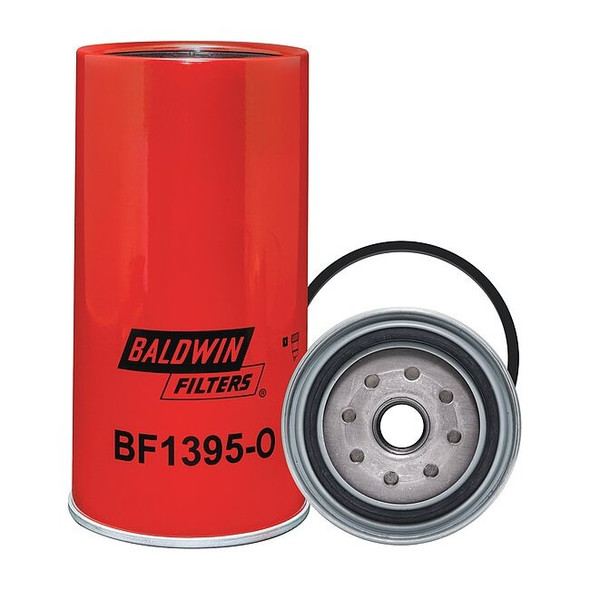 Baldwin Filters Fuel/Water Separator,8-19/32x4-13/32 In BF1395-O