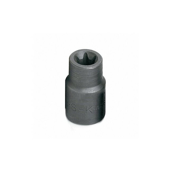 3/8 in Drive, E12 Female Torx(R) SAE Socket, 6 Points