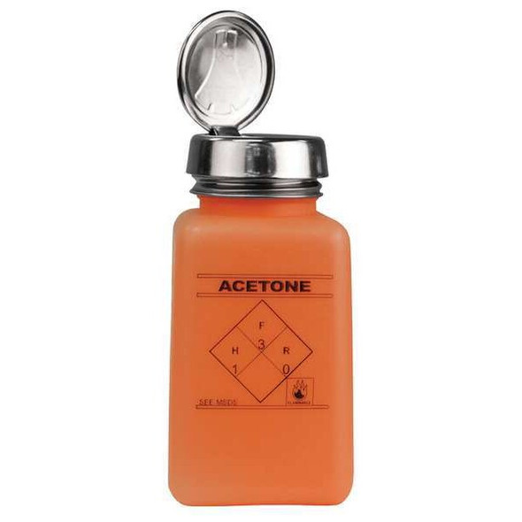 Menda Bottle,One-Touch Pump,6 oz,Orange 35271