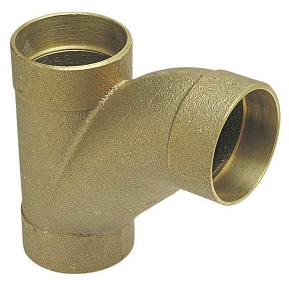 Nibco DWV Long Turn Tee Wye,Cast BRZ,1-1/2" 812 11/2 Nibco DWV Long Turn Tee Wye,Cast BRZ,1-1/2" 812 11/2