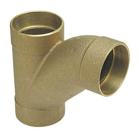 Nibco DWV Long Turn Tee Wye,Cast Bronze 812 11/2