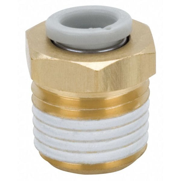 Smc Male Adapter,12mm,TubexMale BSPT KQ2H12-02AS Smc Male Adapter,12mm,TubexMale BSPT KQ2H12-02AS