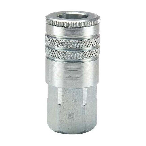 Parker Quick Connect,Socket,3/8" Body,1/2"-14 25F