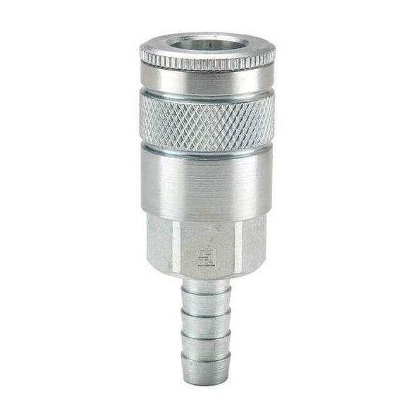 Parker Coupler Body,Steel,Hose Barb,50 cfm 14-6B