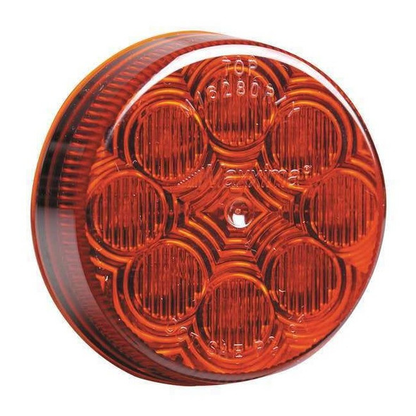Maxxima Clearance Marker Light,Red,2-1/2" Dia. M16280R