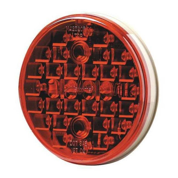 Maxxima Stop/Tail/Turn Light,Red,2" D,Round M42320R