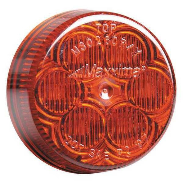 Maxxima Clearance Marker Light,Red,Round M34260R