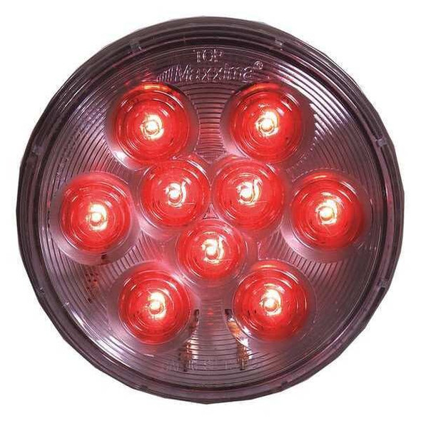 Maxxima Clearance Marker Light,Red,2" D,Round M42322RCL
