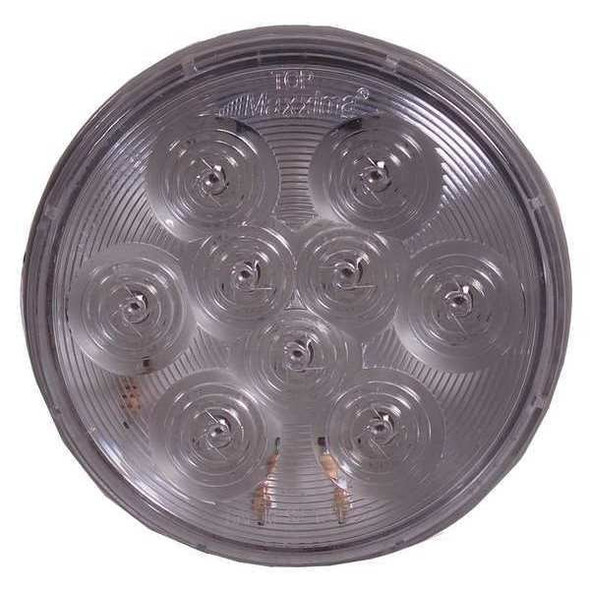 Maxxima Clearance Marker Light,Red,2" D,Round M42322RCL