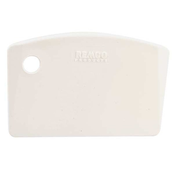 Remco Mini Bench Scraper,5-1/2 x3-1/2 in,White 69595