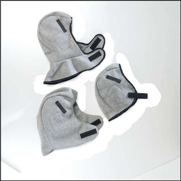 Hot Rods Hard Hat Liner, Polyester, Gray, Universal RF450