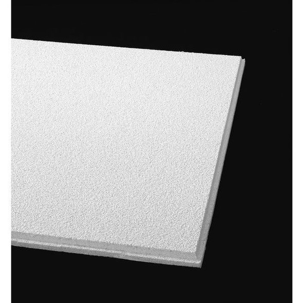 Armstrong Dune Ceiling Tile, 24 in W x 48 in L, Angled Tegular, 15/16 in Grid Size, 10 PK 2712B