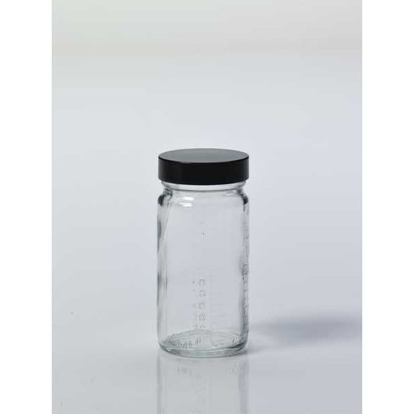 Qorpak Round Grad Beaker w- Cap 240ml,PK24 GLC-01552