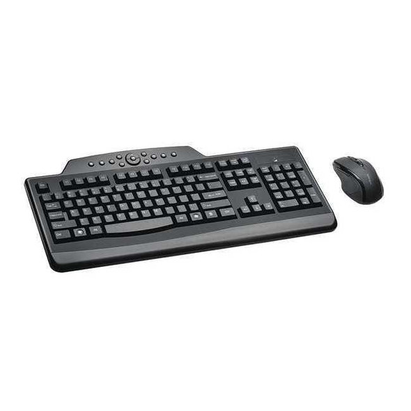 Kensington Keyboard and Mouse Set,Black,2 3/4" H K72408USA