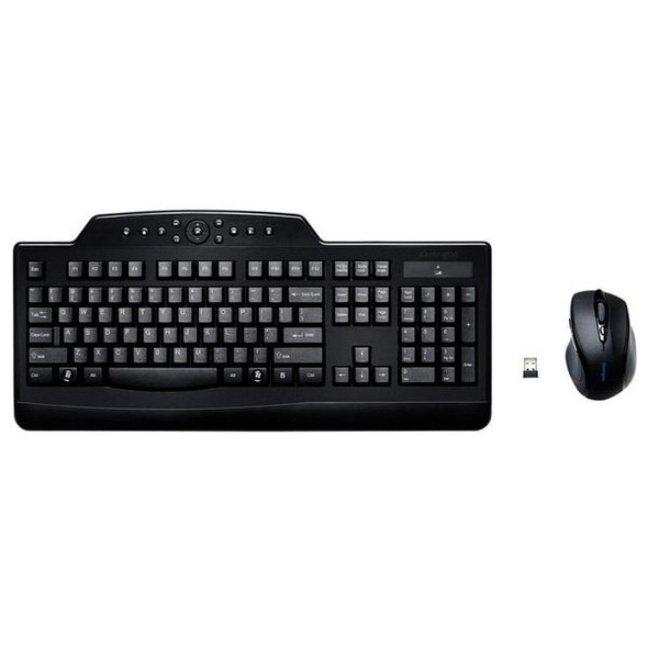Kensington Keyboard/Mouse Set,Wireless,Black K72408USA