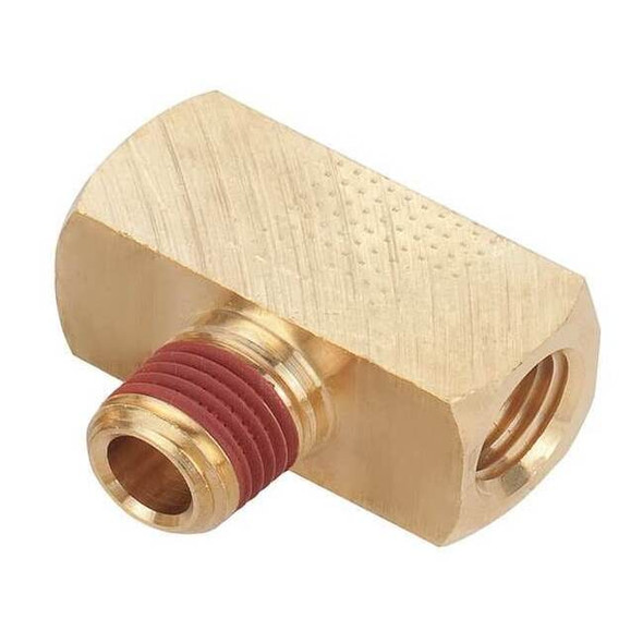 Branch Tee Brass Branch Tee, 1/2 in Female NPT X 1/2 in Female NPT