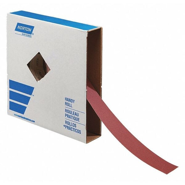 Norton Abrasives Abrasive Roll,150 ft. L,Very Fine,Red 66261136209