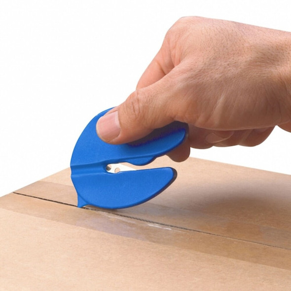 Pacific Handy Cutter Enclosed Fixed Blade Safety Cutter, Plastic,PK12 BC347