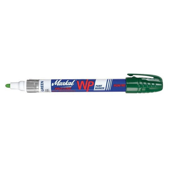 Markal Paint Marker, Permanent, Green 96935