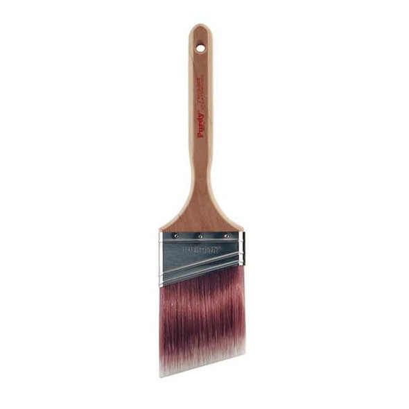 3" Angle Sash Firm, Nylon/Polyester Bristle, Paint Brush, Hardwood Handle