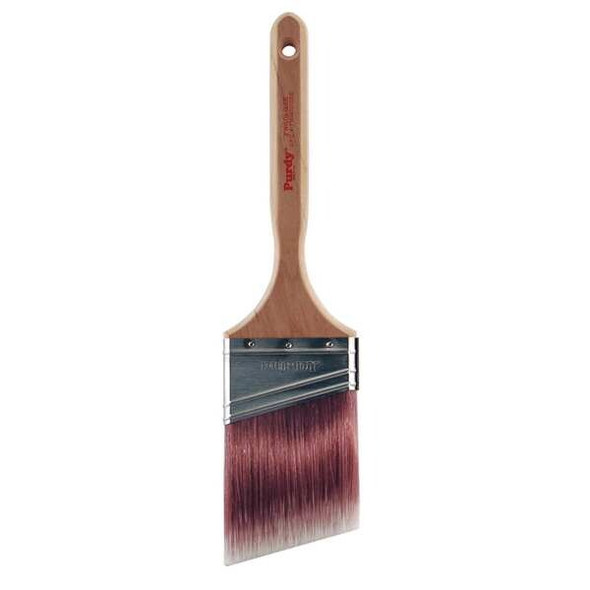 3" Angle Sash Firm, Nylon/Polyester Bristle, Paint Brush, Hardwood Handle