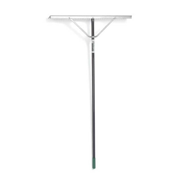 48 in Aluminum Landscape Rake, 48 Tines, 66 in L Aluminum Handle