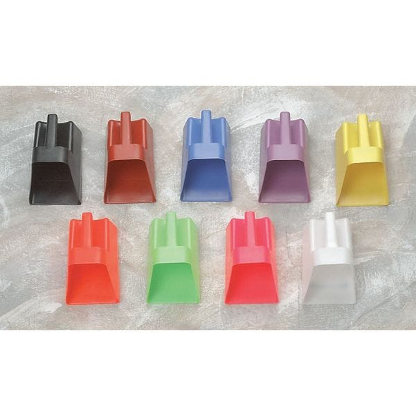 Tolco All Purpose Scoop,Polypropylene,3 qt,Red 240124