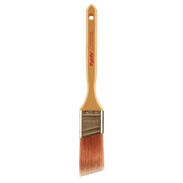 Purdy Paint Brush,1 1/2 in,Angle Sash,Nylon 144152215